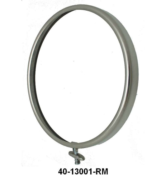 HEADLIGHT SHELL OUTER RIM - 33-34 PASS/PICKUP STAINLESS