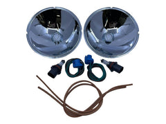 HALOGEN HEADLIGHT REFLECTOR KIT - 33-34 PASS/PICKUP 12V