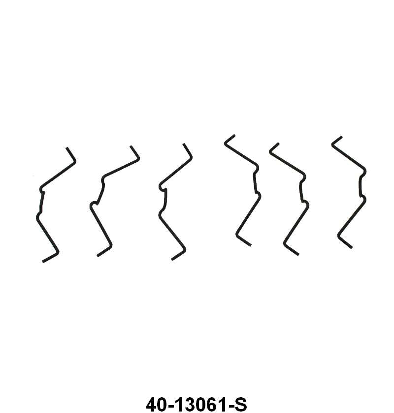 HEADLIGHT LENS CLIPS - 33-34 PASSENGER, PICKUP