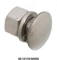 HEADLIGHT STAND BOLT - 33-34 PASS, 35-37 PICKUP STAINLESS W/O HOLE