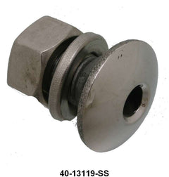 HEADLIGHT STAND BOLT - 33-34 PASS, 35-37 PICKUP STAINLESS W/HOLE