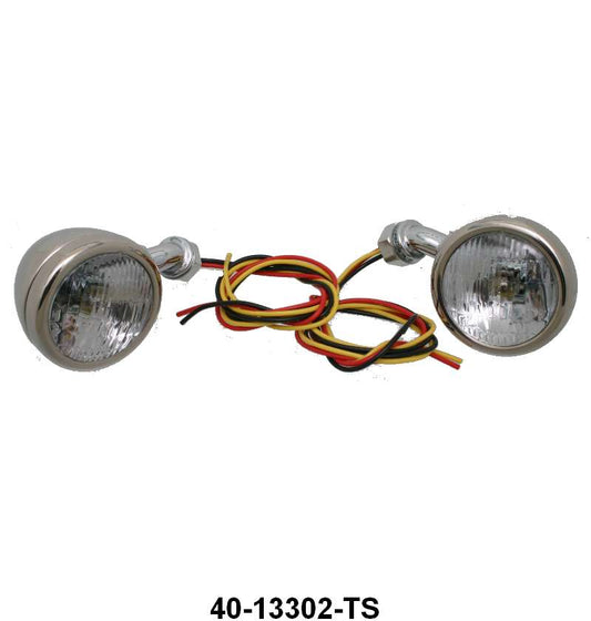 COWL LIGHTS WITH TURN SIGNALS - 33-34 PASS, 12 VOLT