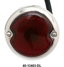 STAINLESS TAIL LIGHT - 33-36 PASS, 32-52 PICKUP, 32-48 WAGON LH