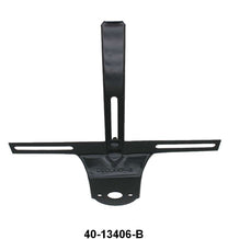REAR LICENSE PLATE BRACKET - 33-36 PASSENGER BLACK