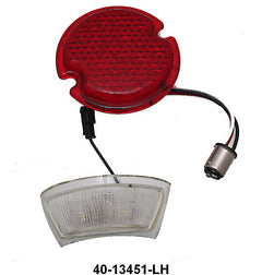 LED TAIL LIGHT LENS - 33-36 PASS, 46-51 WAGON,46-52 PU LH