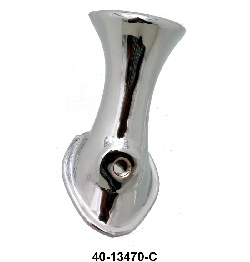 CHROME TAIL LIGHT STAND OR BRACKET - 33-34 PASS RH WITH RUMBLE