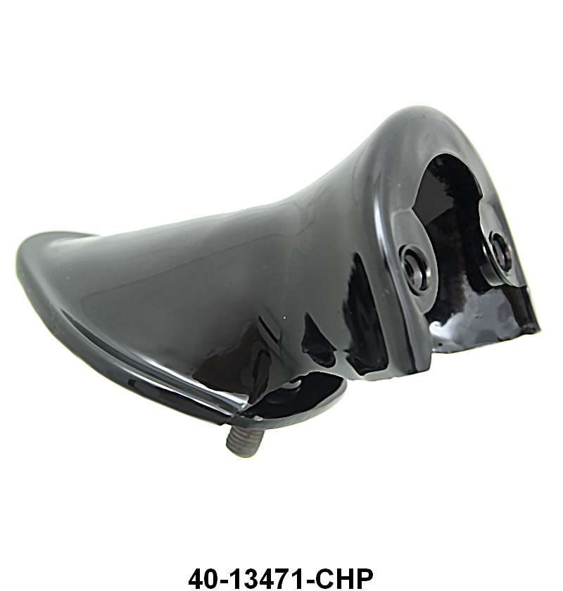 TAIL LIGHT STAND OR BRACKET - 33-34 PASS RH OR LH CHOPPED BLACK 4"