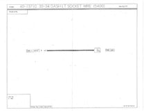 DASH LIGHT SOCKET AND WIRE - 33-34 PASSENGER, PICKUP