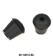 CHOKE & THROTTLE DASH GROMMETS - 32-37 PASS, 32-39 PICKUP BLACK