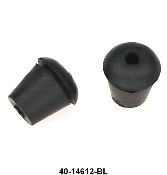 CHOKE & THROTTLE DASH GROMMETS - 32-37 PASS, 32-39 PICKUP BLACK