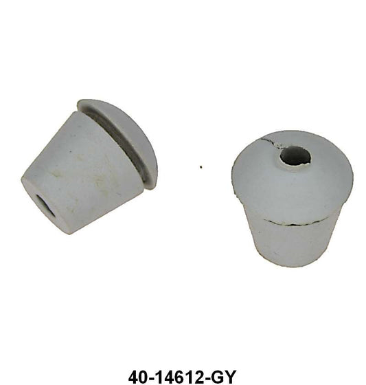 CHOKE & THROTTLE DASH GROMMETS - 32-37 PASS, 32-39 PICKUP GRAY