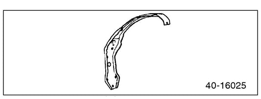 FRONT FENDER BRACES - 33-34 PASSENGER