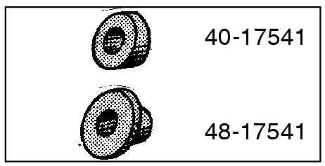 WIPER SHAFT ROOF GROMMET - 33-34 COUPE, SEDAN