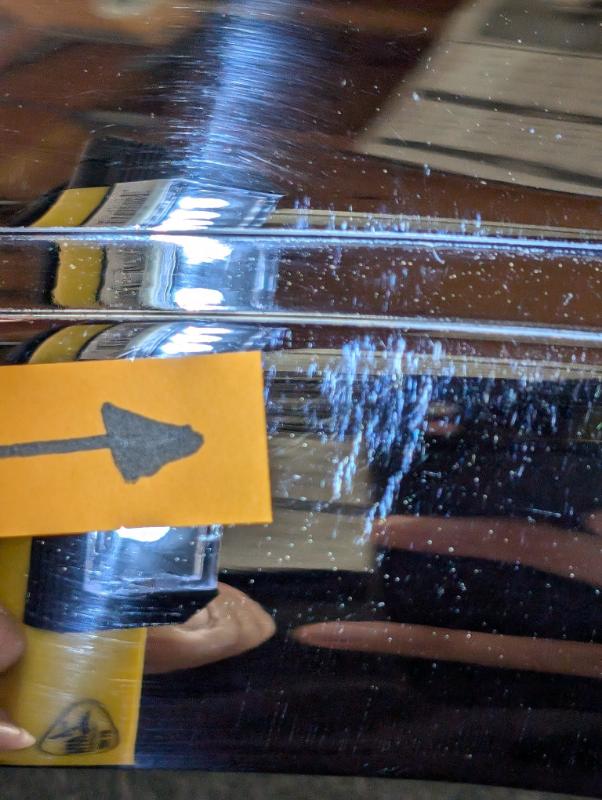 CHROME BUMPER - 34 PASSENGER FRONT OR REAR -2ND "AS IS"