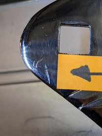 CHROME BUMPER - 34 PASSENGER FRONT OR REAR -2ND "AS IS"