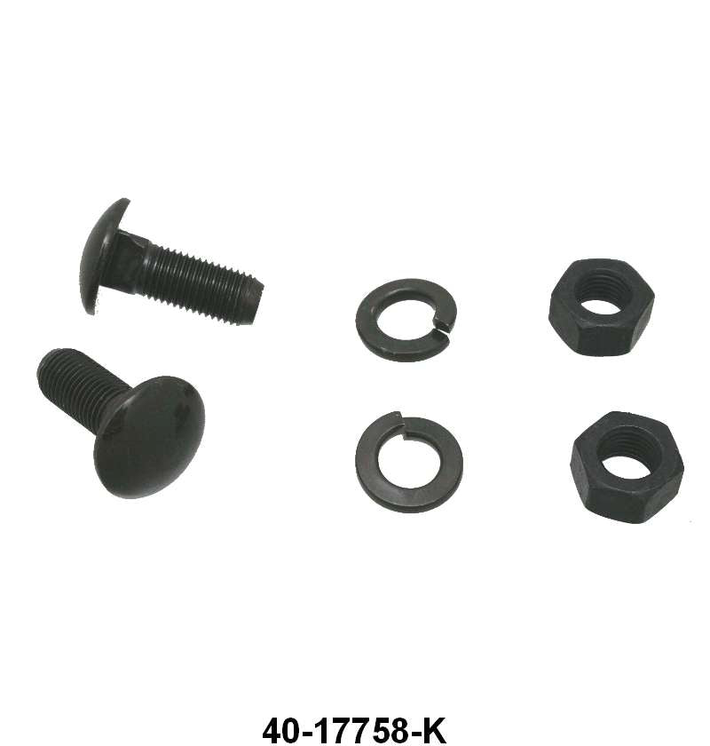 BUMPER END MOUNTING BOLT - 33-36 PASS/PICKUP BLACK KIT