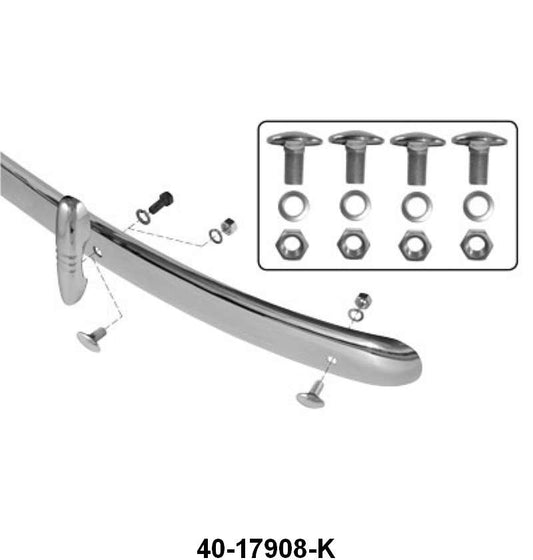 BUMPER BOLT - 33-40 PASS, 34-40 PICKUP LARGE TYPE