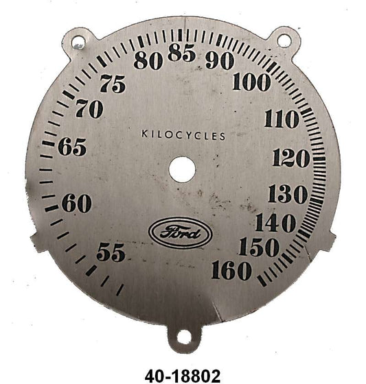 RADIO DIAL FACE PLATE - 33-34 PASSENGER ASH TRAY