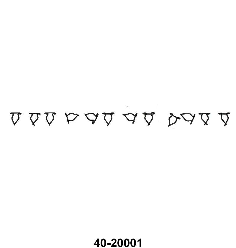 GRILLE TRIM CLIPS - 34 PASS SET OF 12