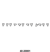 GRILLE TRIM CLIPS - 34 PASS SET OF 12