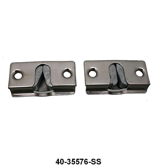 FEMALE DOVETAIL - 33-34 CPE/SDN/PU, 35-36 CONV SDN/CAB, 41-48 WGN STAINLESS