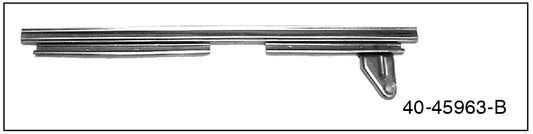 FRONT DOOR GLASS CHANNEL - 34 4DR/5WIN COUPE LEFT HAND
