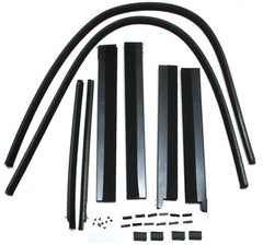 STAINLESS WINDOW CHANNEL KIT - 34 4DR SDN W/CENTER HANDLE