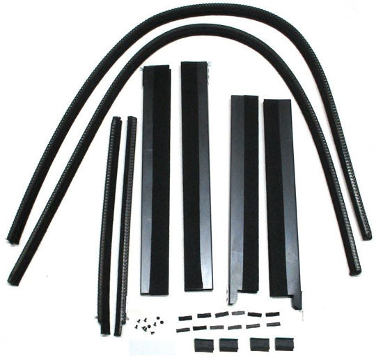 STAINLESS WINDOW CHANNEL KIT - 34 5-WIN CPE W/CENTER HANDLE