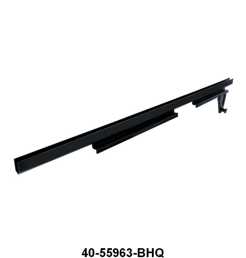 FRONT DOOR GLASS METAL CHANNEL - 34 2DR SDN, 3W CPE, LH