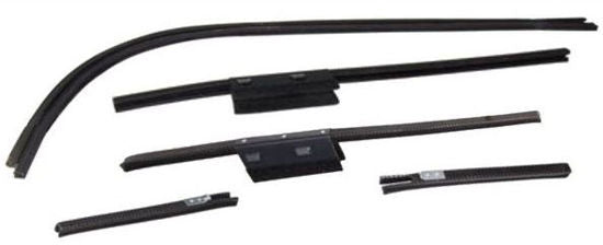 STAINLESS QUARTER WINDOW CHANNEL KIT - 34 2 DOOR SEDAN/VICTORIA