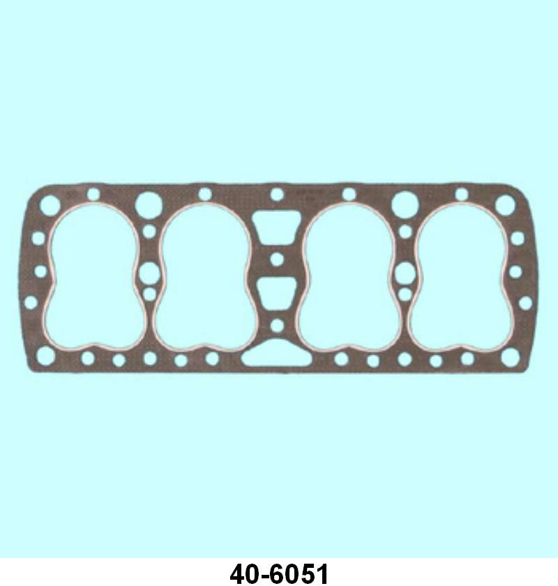 CYLINDER HEAD GASKET - 32-37 PASS/PU V-8, 21 STUD