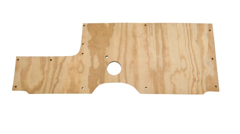 WOOD FLOORBOARD - 33-34 PASSENGER