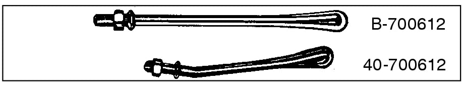 COWL VENT HANDLE - 33-36 PASSENGER