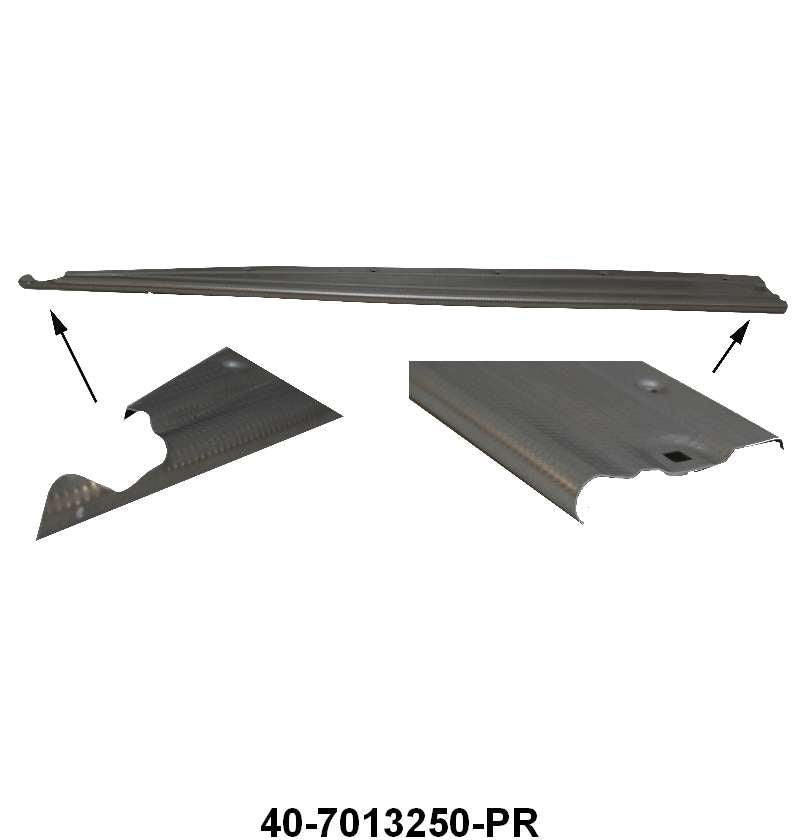 FRONT DOOR SCUFF PLATES - 33-34 2-DOOR SEDAN,3W COUPE