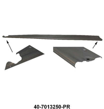 FRONT DOOR SCUFF PLATES - 33-34 2-DOOR SEDAN,3W COUPE