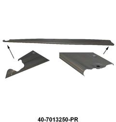 FRONT DOOR SCUFF PLATES - 33-34 2-DOOR SEDAN,3W COUPE