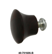 FRONT ASH TRAY KNOB - 34 PASS BROWN MARBLE