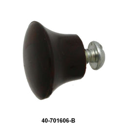 FRONT ASH TRAY KNOB - 34 PASS BROWN MARBLE