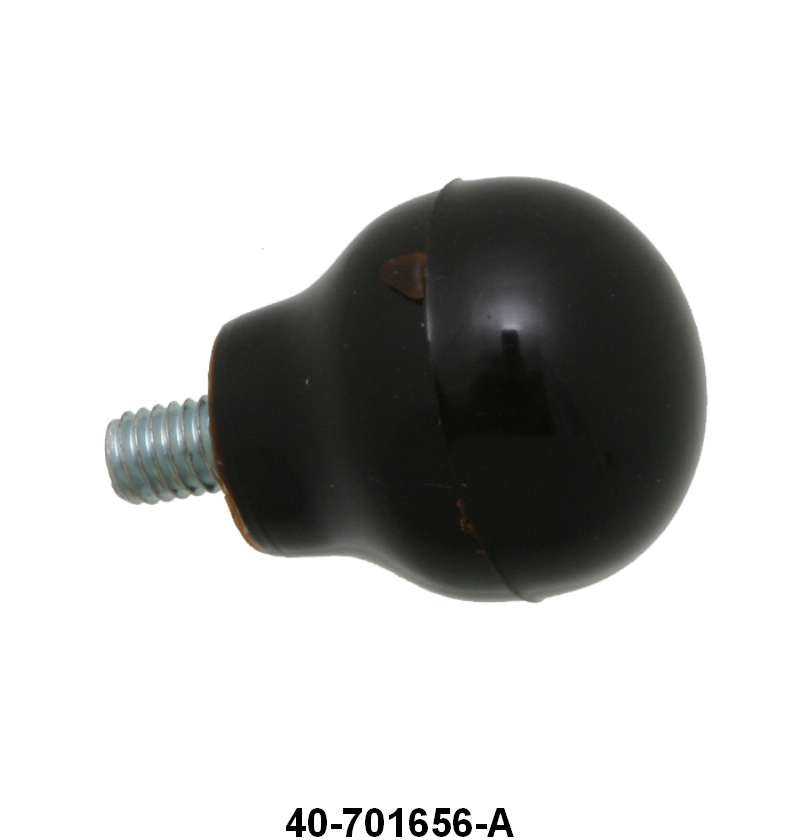 GLOVE BOX DOOR KNOB - 33 PASS MAHOGANY