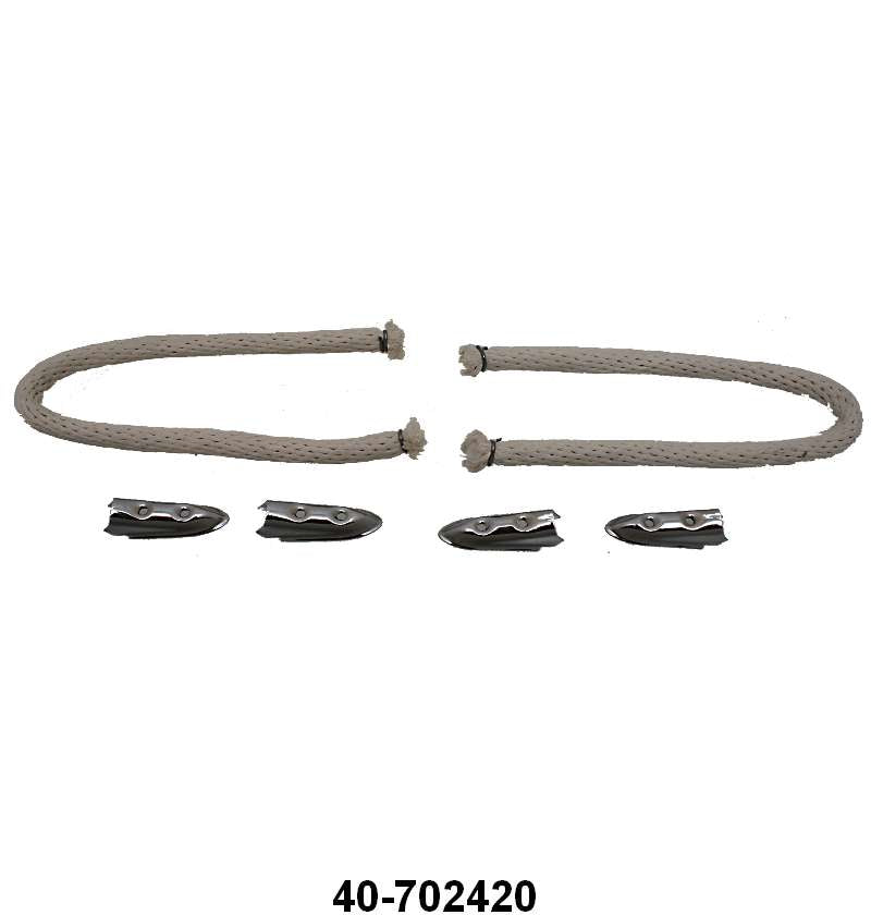 ROPE TYPE DOOR PULL STRAPS & BRACKETS - 34-35 PASSENGER