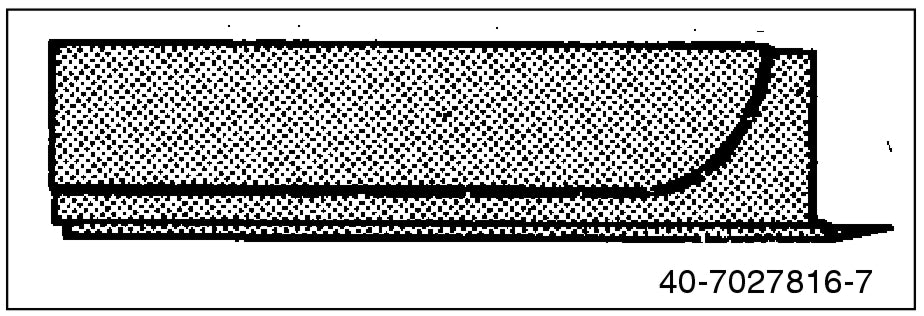 FRONT LOWER QUARTER PATCH PANEL - 33-34 PASSENGER 17-1/2" x 7-1/2"