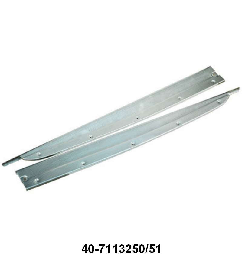 FRONT DOOR SCUFF PLATES - 33-34 ROADSTER & PHAETON