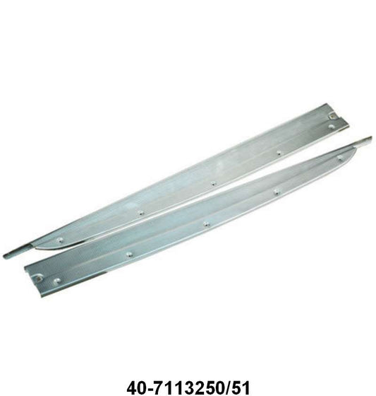 FRONT DOOR SCUFF PLATES - 33-34 ROADSTER & PHAETON