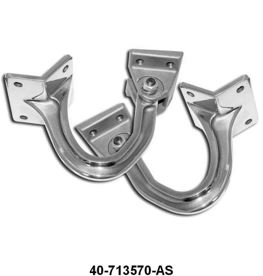 STAINLESS TRUNK HINGES - 33-34 ROADSTER, COUPE, CABRIOLET