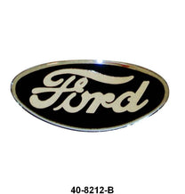 PORCELAIN GRILLE SHELL ORNAMENT EMBLEM - 34 PASSENGER BLACK