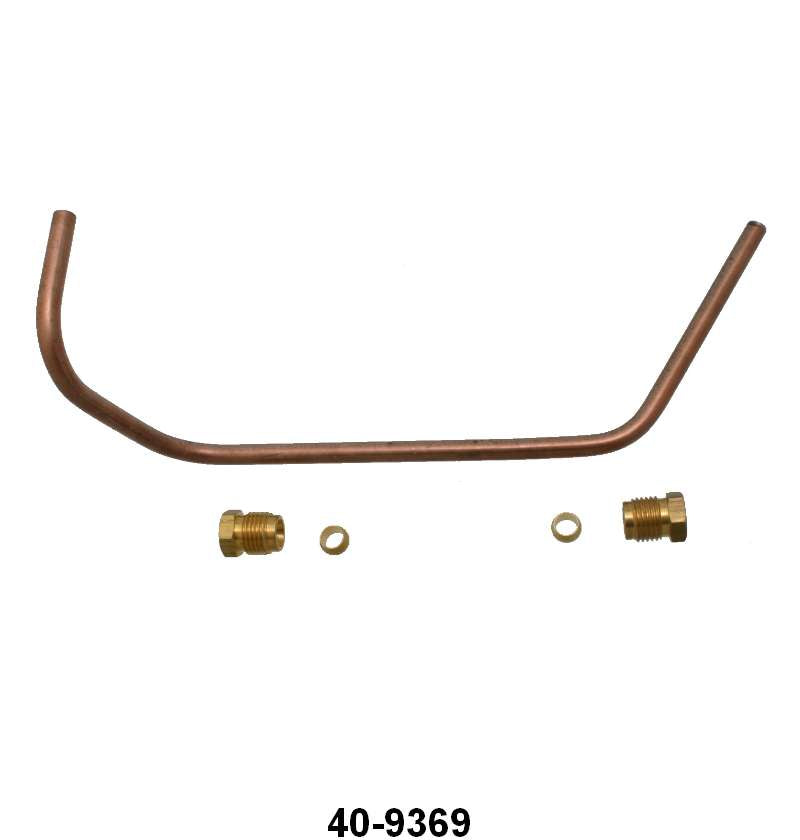 PRE-BENT FUEL PUMP TO CARBURETOR LINE  - 34-EARLY 35 PASS/PU