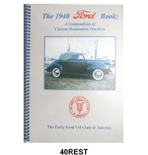 EARLY FORD V-8 CLUB RESTORATION GUIDE - 40 PASS, 296 pages