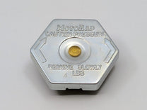 RADIATOR CAP - 37-48 PASS, 39-48 MERC, 37-47 PU, 48-50 F-1  4 LBS NOT CONCOURS