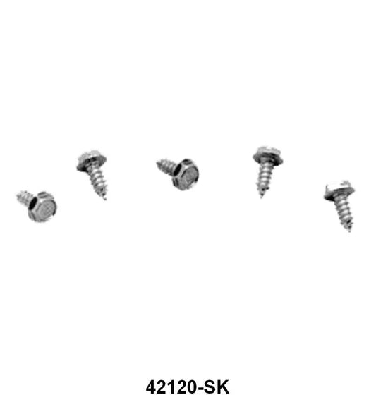 GAS TANK FILLER NECK MOUNTING SCREWS - 64-68 MUSTANG