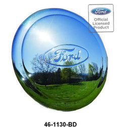 STAINLESS HUB CAP WITH PAINTED EMBLEM - 34 PASS/PICKUP 4-CYL